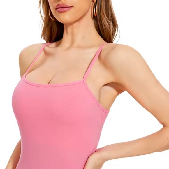 Full Slip Bodycon Dress Built in Shapewear Bras Basic Soft Casual Long Dress - Picture 4 of 6